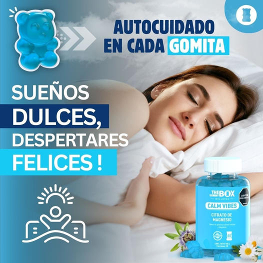 GOMAS CITRATO DE MAGNESIO | CALM VIBES